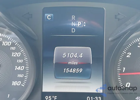 2015 Mercedes-Benz C 300 4Matic from USA, damaged, VIN 55SWF4KB3FU018564